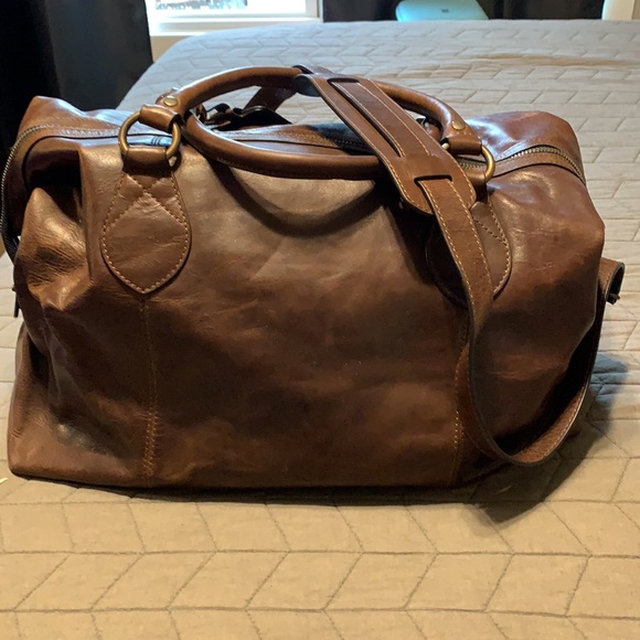 Frye Leather Overnight Bag - Picture 3 of 7